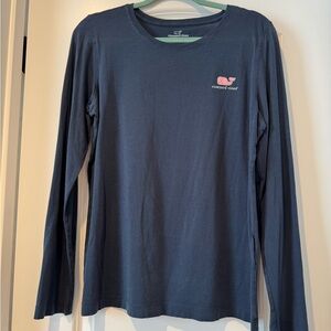 Vineyard Vines Dark Blue Tee with Logo
